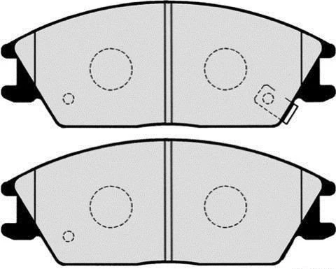 Kia Rio Ön Fren Balata (2006-2012) 1.4, 1.5 CRDI 5810125A20 - Resim 2