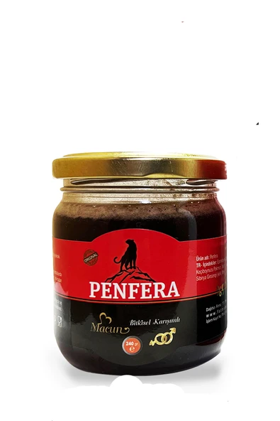 Penfera Performans arttırıcı bitkisel karışımlı macun 240 gr 1 kutu