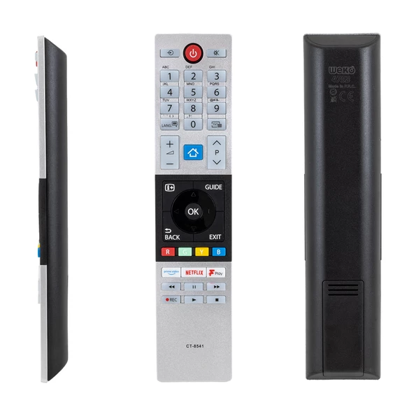 TOSHIBA CT-8541 NETFLIX- PRIME VIDEO-F PLAY TUŞLU LCD LED TV KUMANDA