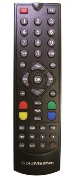 Goldmaster Rocky Uydu Alıcı Kumandası ürün görseli 1