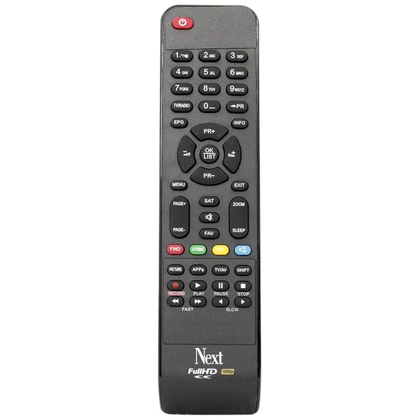 NEXT BLACK MİNİ HD  NEXTSTAR YE-18000HD  NEXT COOL UYDU KUMANDA (TV Modu İptal Edilmiş) - 1
