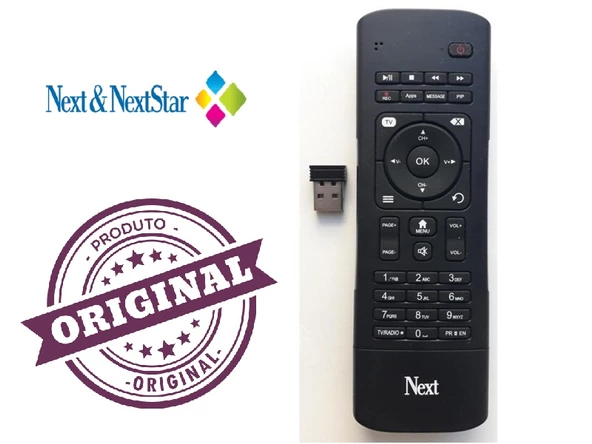 Next Quantum4k+ HD Orijinal Mouse+Dongle Kumanda- 900-44+UK023 - Resim 2