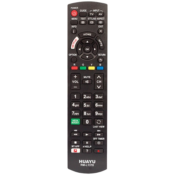 Panasonic RM-L1378 Lcd Led Netflix Universal Tv Kumandası