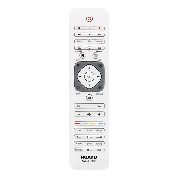 PHILIPS RM-L1128W BEYAZ 3D LCD-LED TV KUMANDA