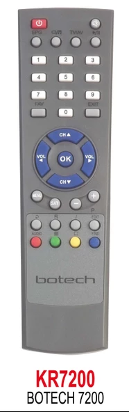 Botech 7200 Uydu Alıcı Kumandası ürün görseli 1
