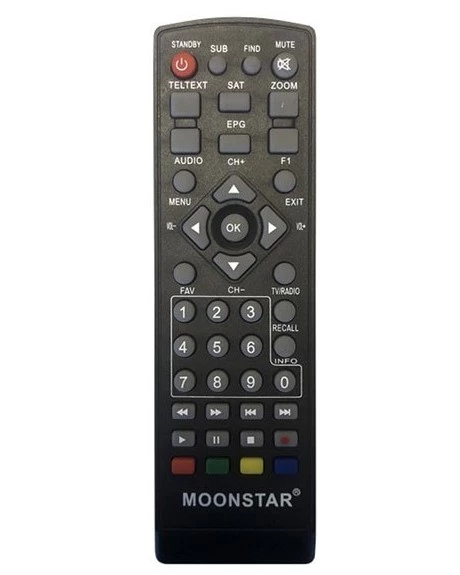 MOONSTAR DSR-6500 KEYKUBAT HD UYDU KUMANDASI (16671=11042) ürün görseli 1