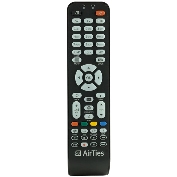 AİRTİES IP TV BOX UYDU KUMANDASI ürün görseli 1
