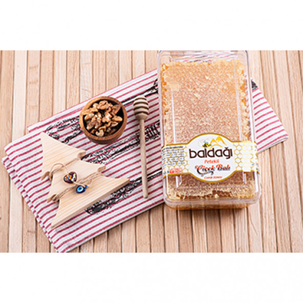 Baldağı Petekli Çiçek Balı 1000 g - 3