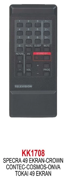 CROWN (SPECRA-CONTEC-COSMOS-ONWA) TV KUMANDASI
