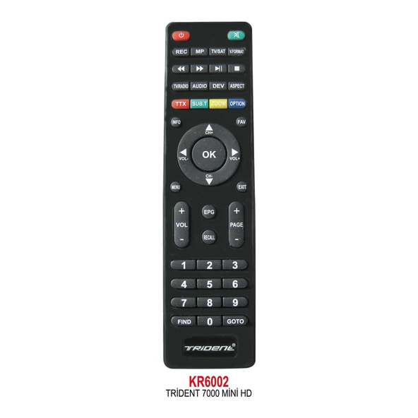TRIDENT 7000 MINI HD UYDU KUMANDA