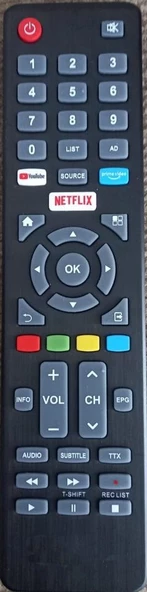 DİJİTSU NETFİXLİ 733  Next YE-50020 4K 50 TV Orijinal Kumanda UK781