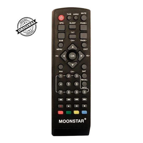 Moonstar DSR-6500 Falcon HD Uydu Alıcı Kumandası