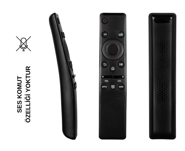 (SES KOMUTSUZ) SAMSUNG RM-L1593 BN59-01310A NETFLIX-PRIME VIDEO TUŞLU LCD LED SMART TV KUMANDA - Resim 2