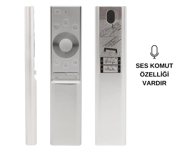 (SES KOMUTLU) HUAYU KL SAMSUNG RM-J1500 LED-LCD SMART TV VOICE CONTROL UNIVERSAL BLİSTERLİ SİHİRLİ KUMANDA - 2