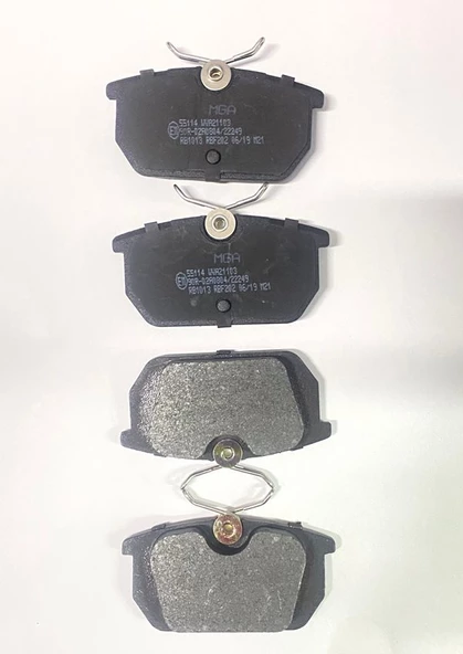 Fiat Tipo Arka Fren Balatasi (1988-2002) 1.4, 1.6 598142 ürün görseli