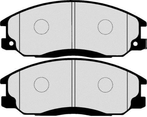 Hyundai Santa Fe Ön Fren Balata (2000-2006) 2.0 CRDI 581013AA10 - Resim 2