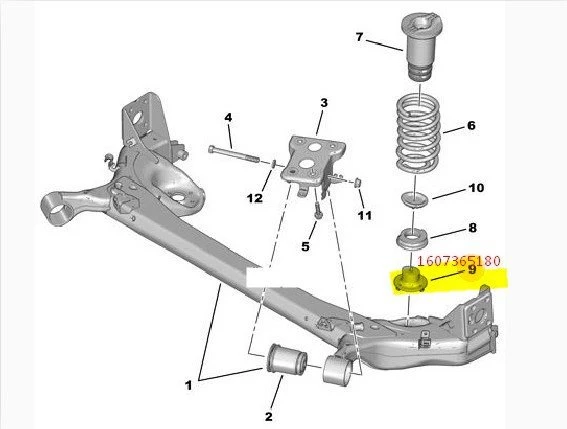 Fiat Fiorino Arka Amortisör Körük (2007-2019) 1.3, 1.4 51900008 - 4