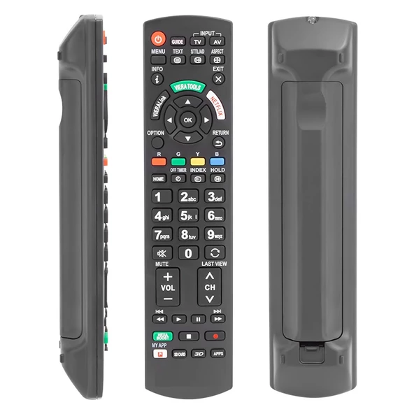 PANASONIC NETFLIX TUŞLU 3D'Lİ LCD LED TV KUMANDA ürün görseli 1