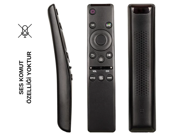 (SES KOMUTSUZ) SAMSUNG RM-L1593 SES KOMUTSUZ NETFLIX-PRIME VIDEO LCD LED TV SİHİRLİ KUMANDA