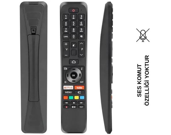 (SES KOMUTSUZ) VESTEL 30107407 RC43160N NETFLIX-YOUTUBE LCD LED TV KUMANDA ürün görseli 1