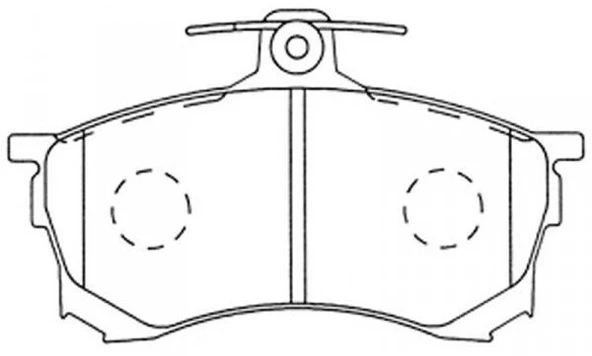 Mitsubishi Carisma Ön Fren Balata (1996-2005) 1.6 MR475458