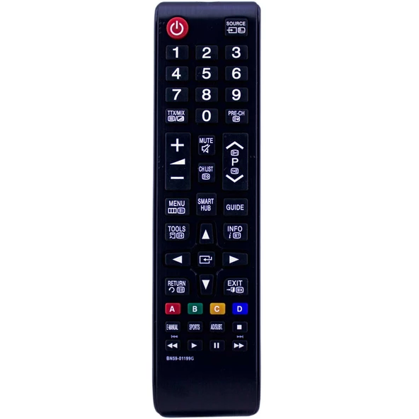 SAMSUNG LCD-LED TV UNIVERSAL KUMANDA UGR KL RM-L1088 3D ürün görseli 1