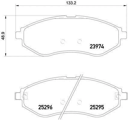 Chevrolet Aveo Ön Fren Balata (2005-2011) 1.4, 1.2 94566892 - Resim 2