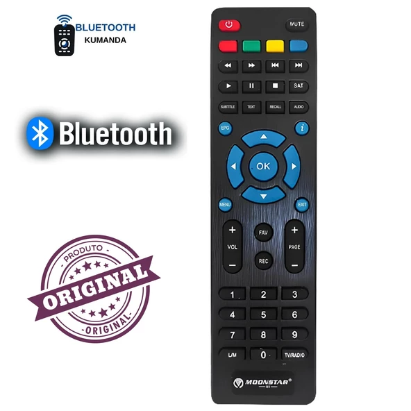 MOONSTAR MS-3000 UYDU ALICI MİNİ FULL HD DAHİLİ WIFI YOUTUBE IPTV KUMANDASI - Resim 2