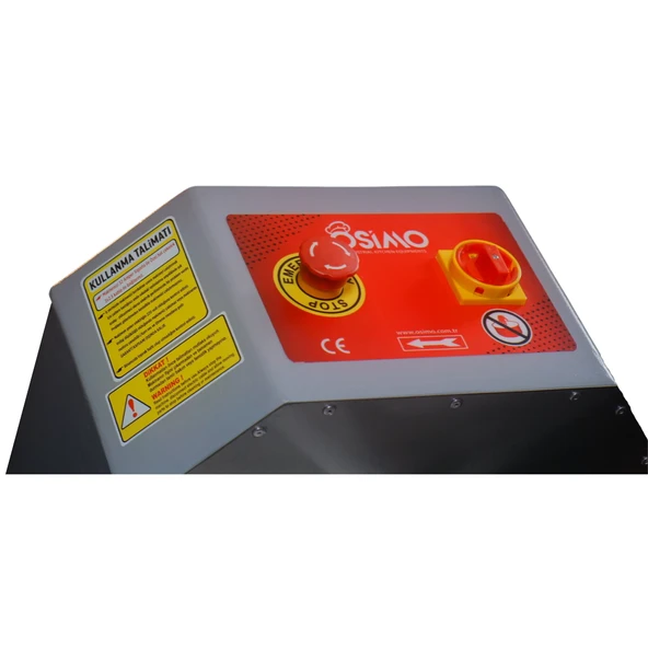 OSİMO 25 KG PLUS HAMUR YOĞURMA MAKİNESİ 15 KG UN - 10 LT SU KAPASİTELİ (Şanzımanlı Sistem ) - 4