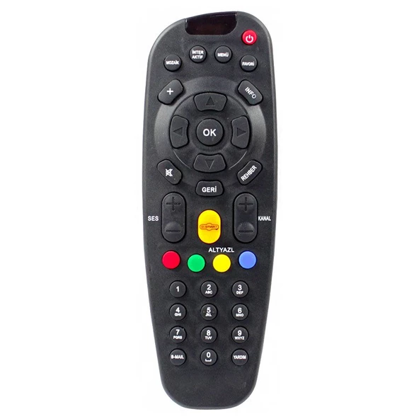 D-Smart Uydu Alıcı Kumandası 6004 ürün görseli 1