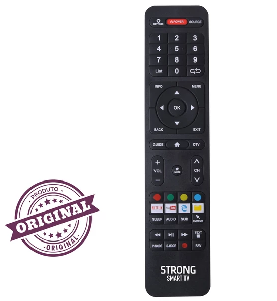 STRONG ANDROID YOUTUBE-NETFLİX TUŞLU LCD TV KUMANDASI