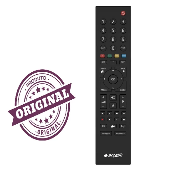 Orjinal Arçelik Lcd Tv Kumandası
