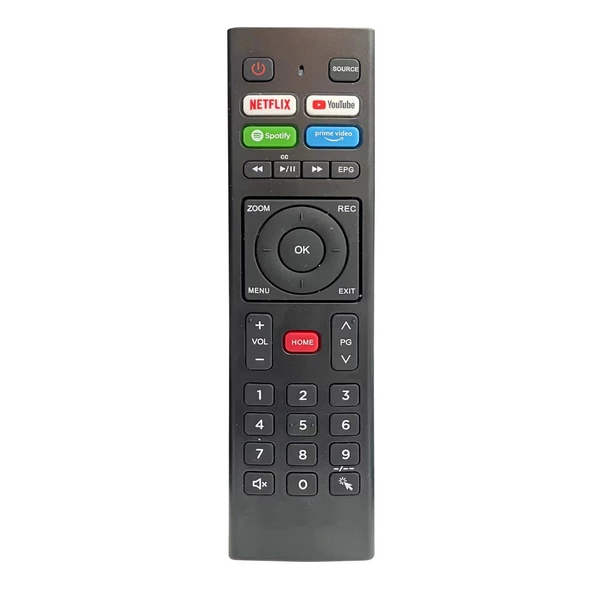 TELENOVA NETFLIX - YOUTUBE - SPOTIFY - PRIME VIDEO TUŞLU SES KOMUTSUZ LCD LED TV KUMANDA