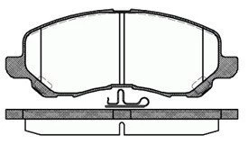 Mitsubishi Asx Ön Fren Balata (2011-2020) 1.8, 1.6, 1.6 HDI 4605A261 ürün görseli