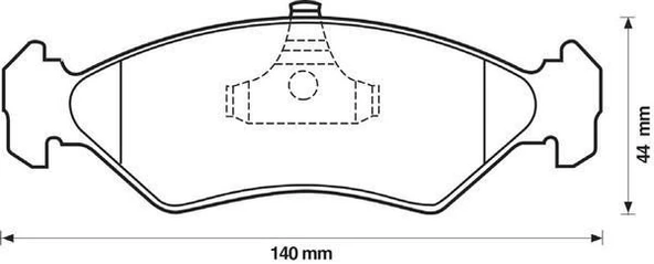 Ka Ön Fren Balata (1997-2008) 1.3 TAMT2K021FSTE - Resim 2