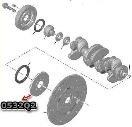 Peugeot 207 Grank Sensör (2006-2013) 1.6, 1.4 0532Q2 ürün görseli
