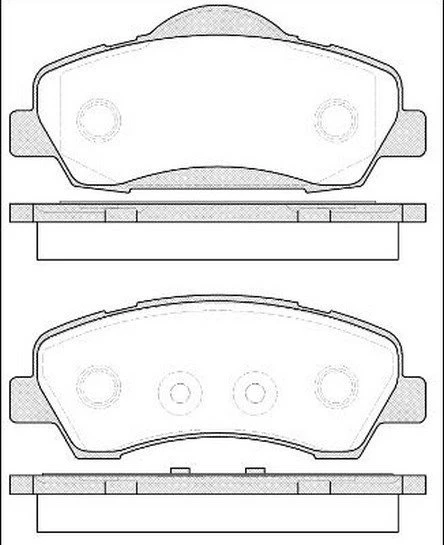 Citroen C-Elysee Ön Fren Balata (2012-2022) 1.2 VTI 1608691380 - Resim 2