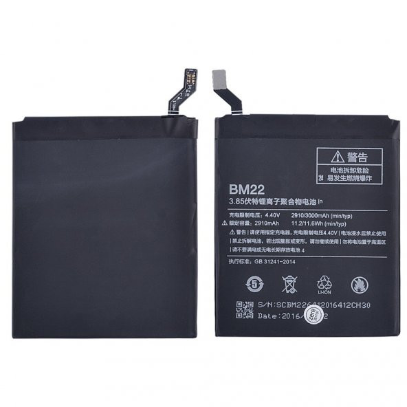 Xiaomi Mi5 BM22 Batarya Pil Orjinal - 1
