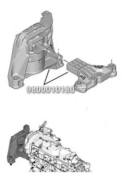Peugeot 508 Motor Takoz Sağ (2015-2018) 1.6 HDI 9821089380 - 2