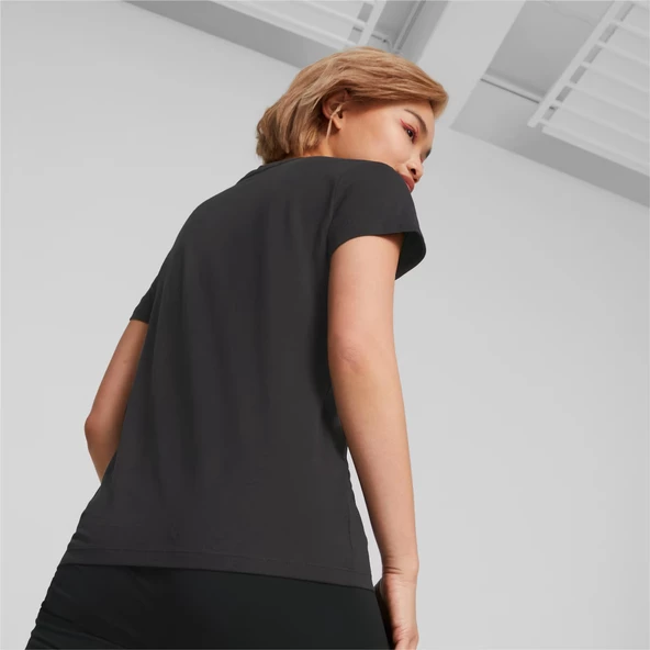 Puma 848303 Ess Metallic Logo Tee Kadın T-shirt - 8