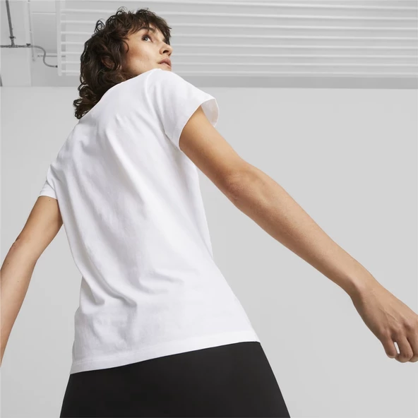 Puma 848303 Ess Metallic Logo Tee Kadın T-shirt - 2