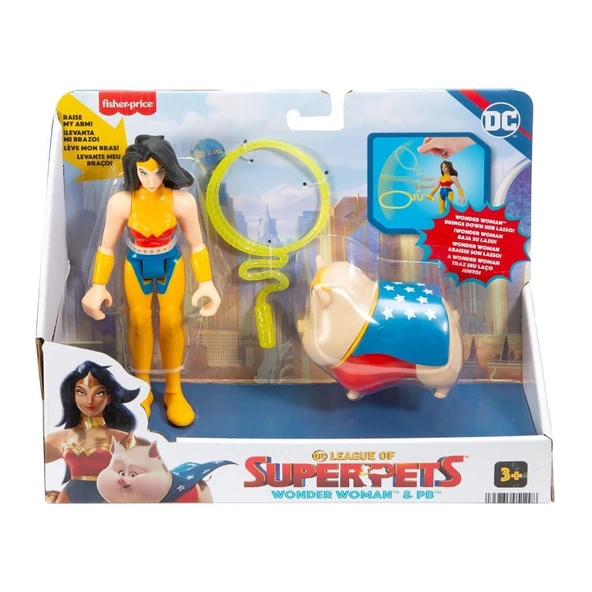 Nessiworld HGL01 Imaginext DC League of Super Pets -  Kahramanlar ve Hayvanlar - 7