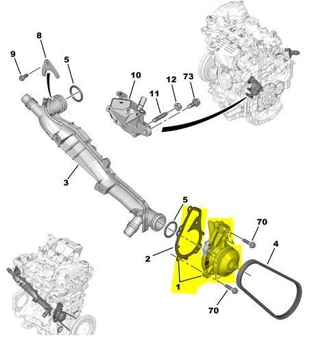 Peugeot 2008 Devirdaim (2013-2022) 1.2 VTI 9846882380 - Resim 3