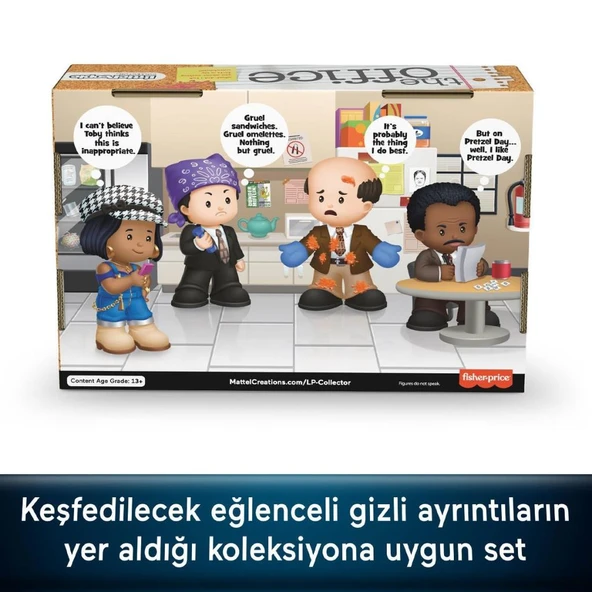 Nessiworld   HVG56LittlePeopleCollectorTheOffice6lıPaket - 7