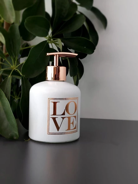 Hometarz Cam Banyo Mutfak Sıvı Sabunluk Dispanser Sabun Pompası - 12