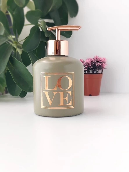 Hometarz Cam Banyo Mutfak Sıvı Sabunluk Dispanser Sabun Pompası - 10