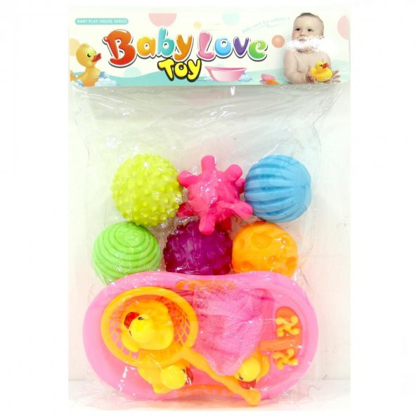 Baby Love Mini Küvet ve Vinil Banyo Oyuncakları - 3