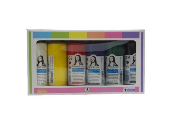 SUDOR AKRILIK BOYA MONALISA 6X70 ML SISE SD1006 ürün görseli
