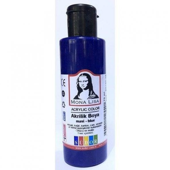 MONA LISA AKRILIK BOYA 70 ml PRUSYA MAV (SD150-06) ürün görseli