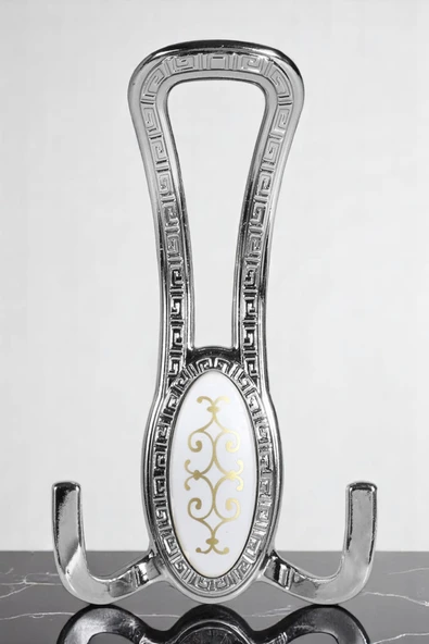 4 ADET Seçil Krom Metal Portmanto Vestiyer Duvar Dolap Elbise Mobilya Kapı Askısı Askılığı - 7